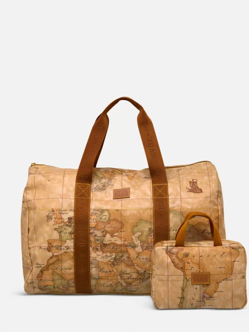 Borsa da viaggio con pochette Alviero Martini Prima Classe Geo Soft BV B162