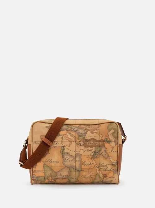 Borsa tracolla reporter grande Alviero Martini Prima Classe Geo C E006