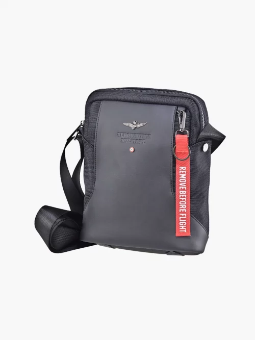 Tracolla piccola Aeronautica militare linea Bolt AM 491 Nero