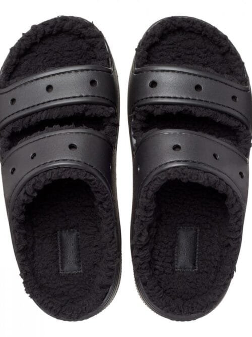 Sandalo Crocs Unisex Classic Cozzzy Sandal 207446 Nero
