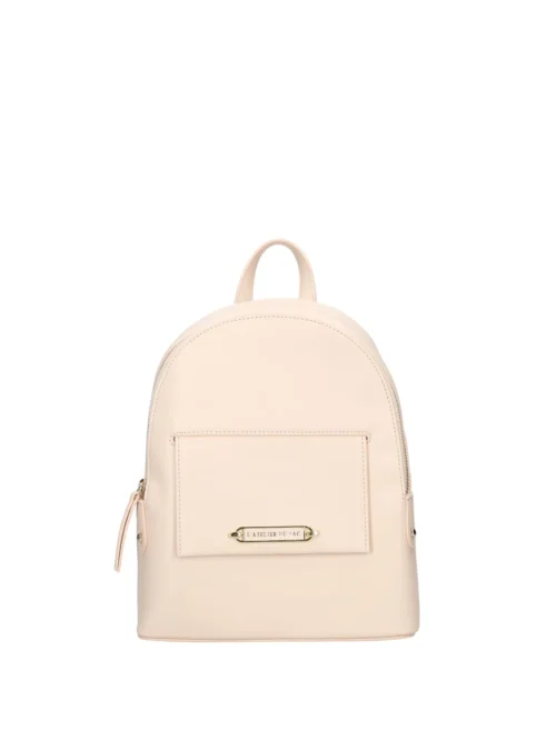Zaino Atelier Du Sac Linea De Rien Modelllo Richard 17000 Avorio
